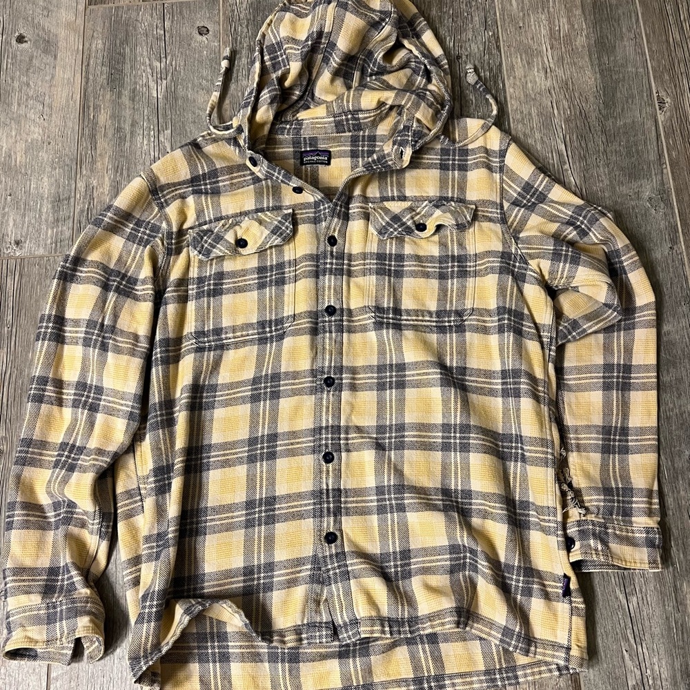 Patagonia Fjord Flannel Hoodie
